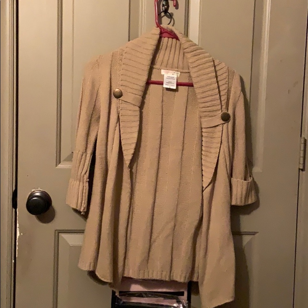 Tan sweater